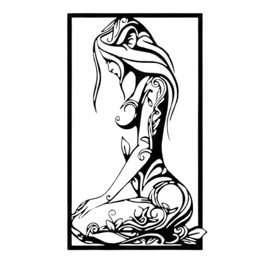 Décoration murale silhouette femme – Égérie