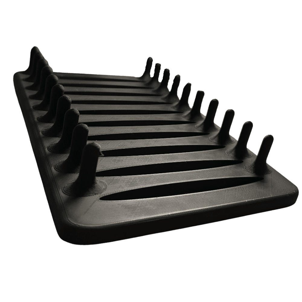 Range-assiettes vertical design